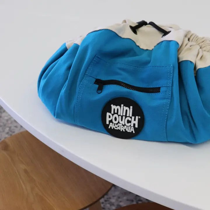 PLAY POUCH - MINI POUCH: OCEAN BLUE