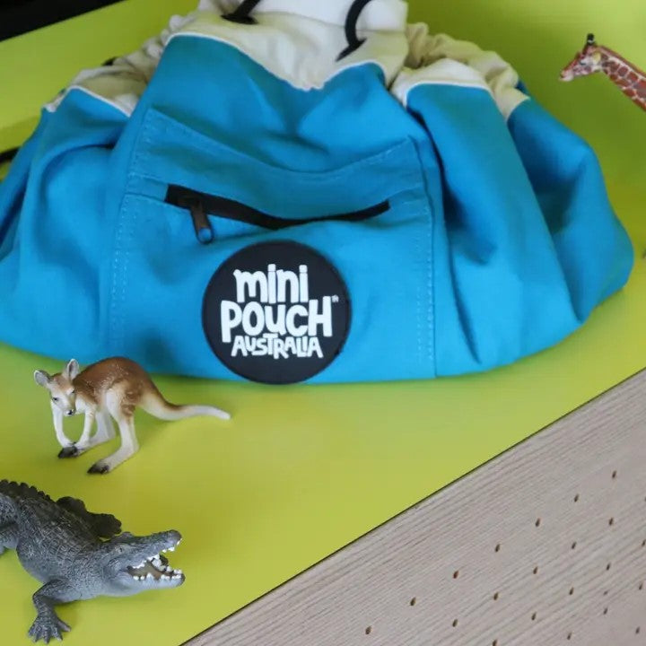 PLAY POUCH - MINI POUCH: OCEAN BLUE