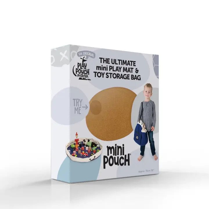 PLAY POUCH - MINI POUCH: COLONIAL MUSTARD