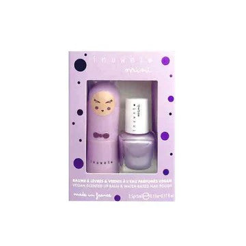 INUWET - DUO LIP GLOSS AND NAIL POLISH: PURPLE