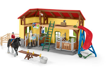 SCHLEICH - LARGE HORSE STABLE
