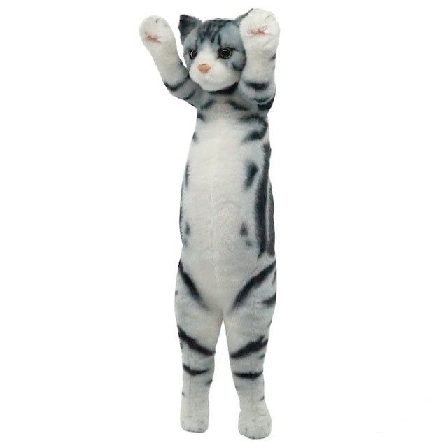 TACCHII ZOO PLUSHIES - NORMAL STANDING CAT PLUSHIE: AMERICAN SHORTHAIR