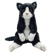 TACCHII ZOO PLUSHIES - NORMAL SITTING CAT PLUSHIE: HACHIWARE