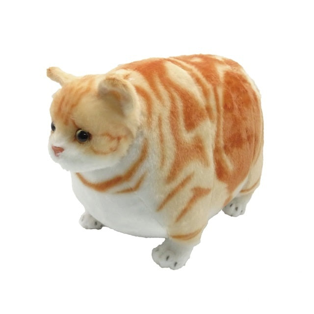 TACCHII ZOO PLUSHIES - NORMAL FAT CAT PLUSHIE: AMERICAN RED SHORT HAIR