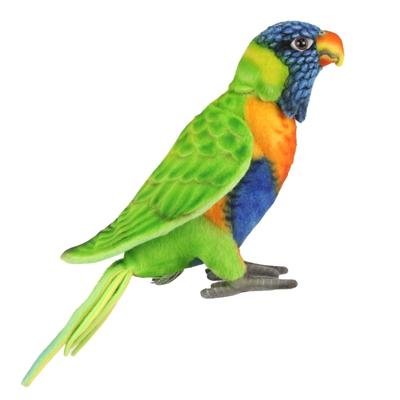 HANSA - PLUSH ANIMAL: POSEABLE RAINBOW LORRIKEET