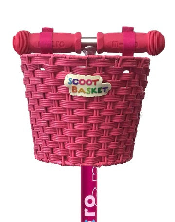 MICRO SCOOTERS - PINK SCOOT BASKET 