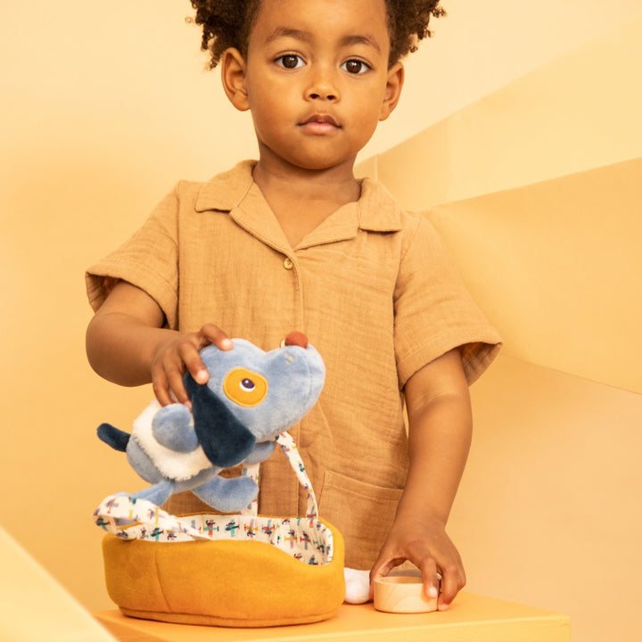 LILLIPUTIENS - JULES DOG IN A BASKET