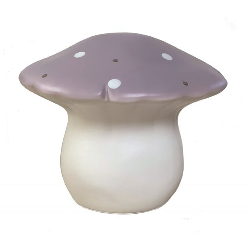 HEICO - MEDIUM LAVENDER MUSHROOM LAMP