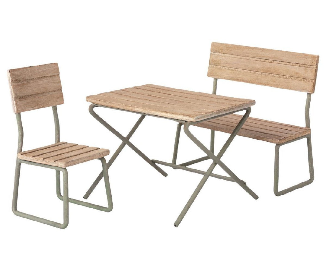 MAILEG - FURNITURE: GARDEN TABLE SET