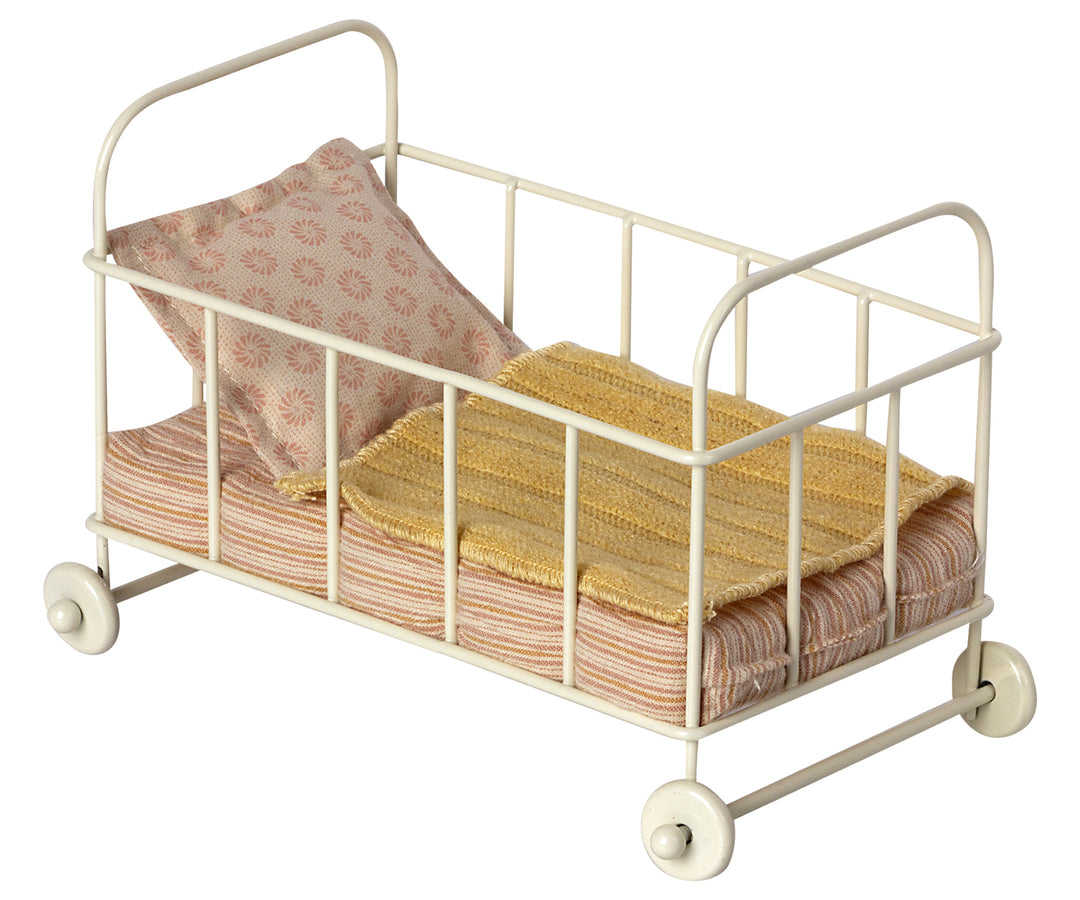 MAILEG - FURNITURE: COT BED ROSE