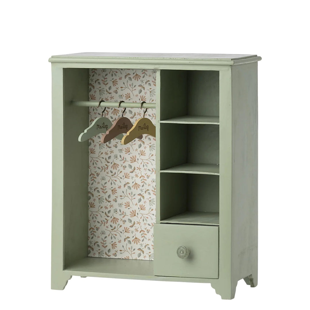 MAILEG - FURNITURE: WARDROBE DRESSOR MINT