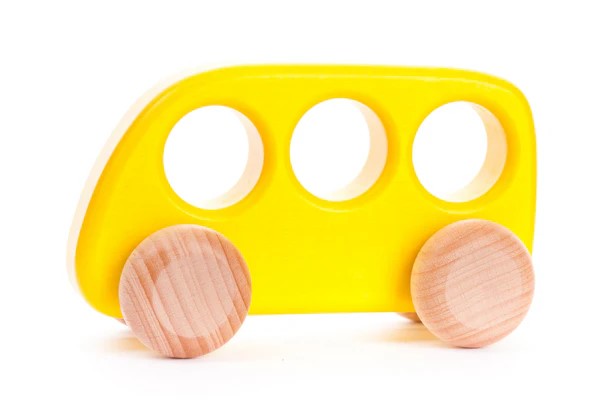 BAJO - WOODEN BUS: YELLOW
