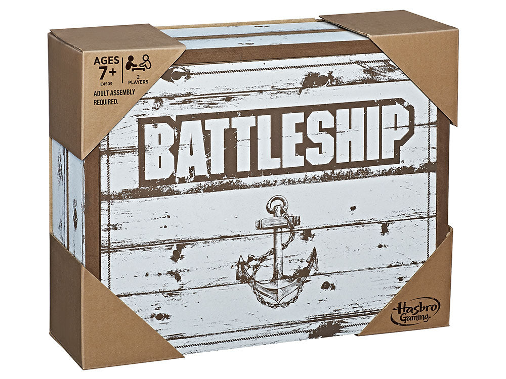 HASBRO - RUSTIC BATTLESHIP GAME