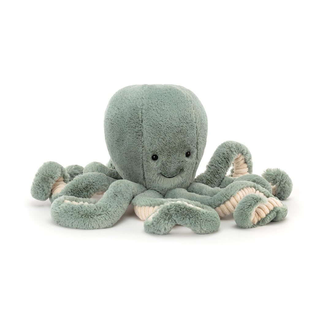 JELLYCAT - ODELL OCTOPUS LARGE: GREEN