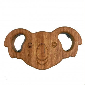 IN WOOD - OZ KOALA WOODEN TEETHER