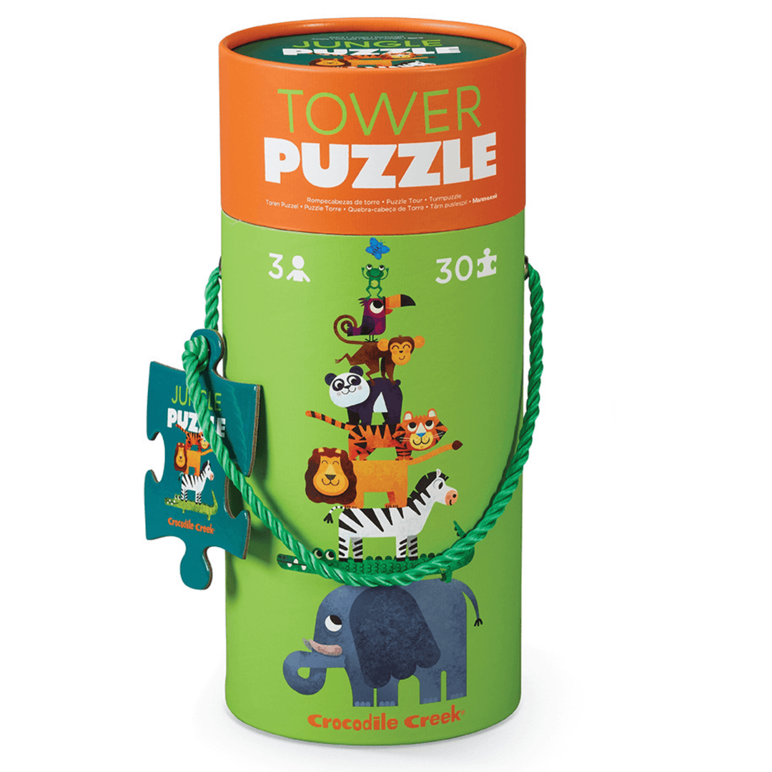 TIGER TRIBE - TOWER PUZZLE 30PC: JUNGLE