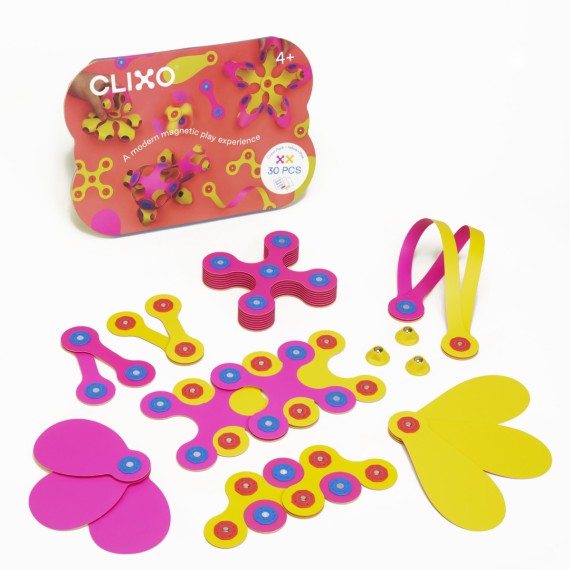 CLIXO - CREW PACK: PINK/YELLOW