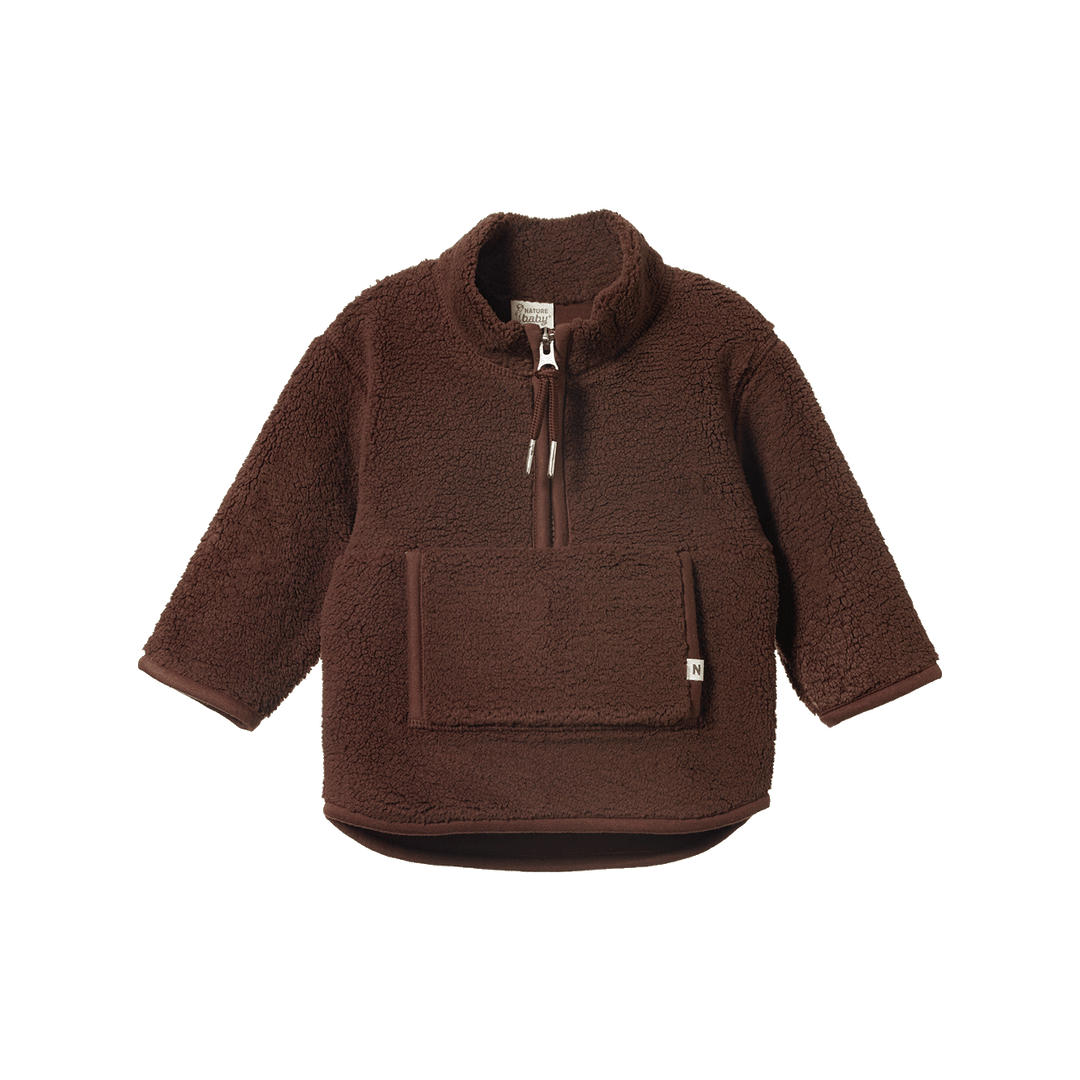 NATURE BABY - RANGER PULLOVER: PINECONE [sz:6-12 MTHS]