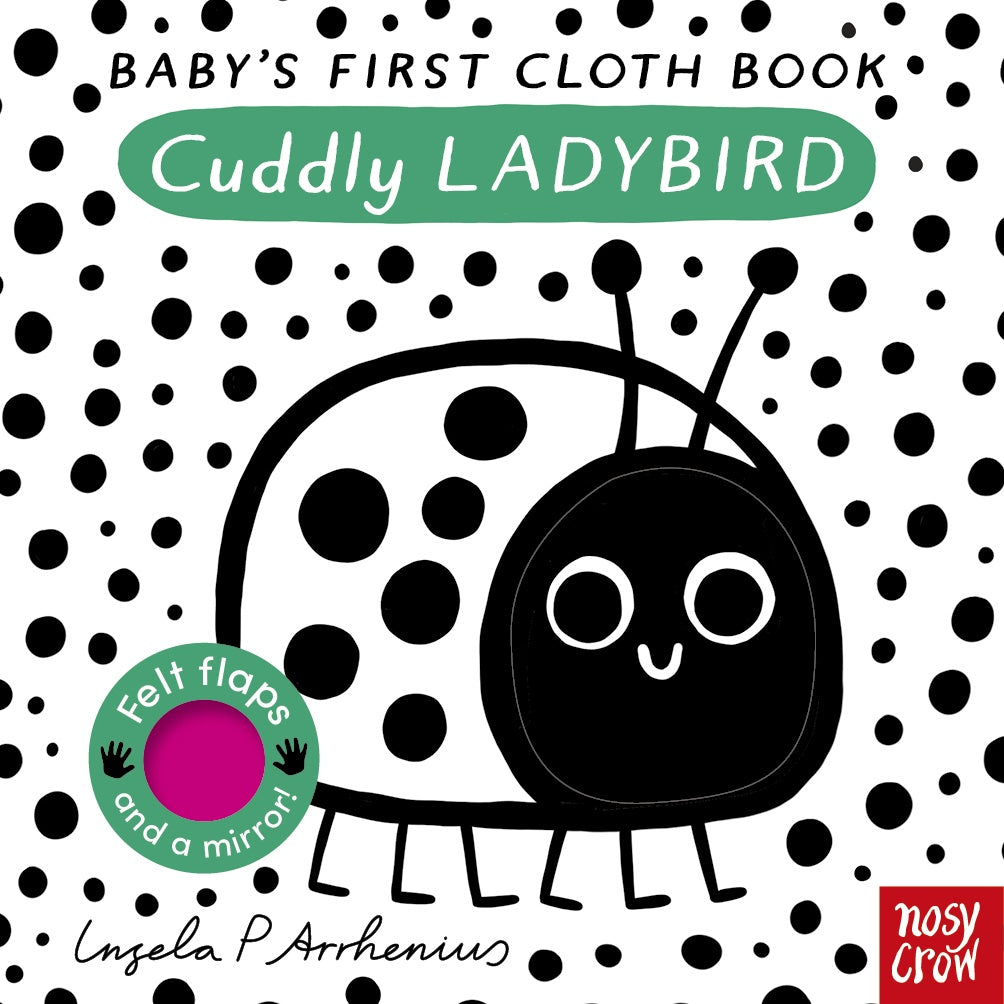 BOOK - BABY'S FIRST CLOTH BOOK: CUDDLY LADYBIRD