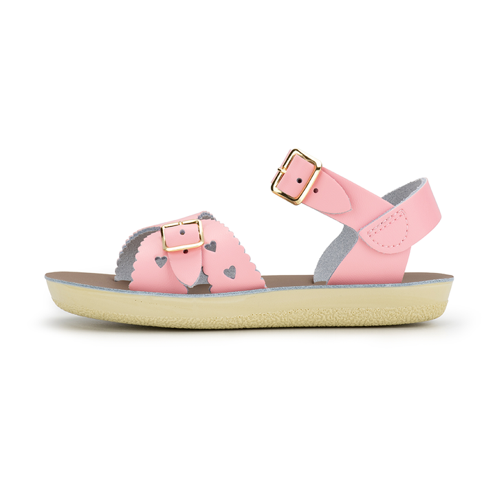 SALTWATER - KIDS SUNSAN SWEETHEART SANDAL: MATT PINK [sz:INFANT 6]