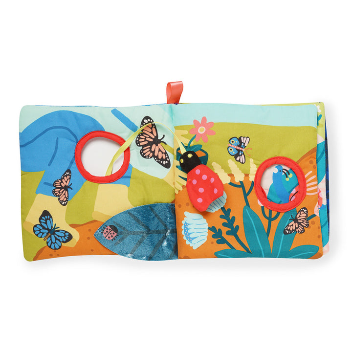 MANHATTAN TOY - FABRIC BOOK: BUGGING THROUGH SENSORY 