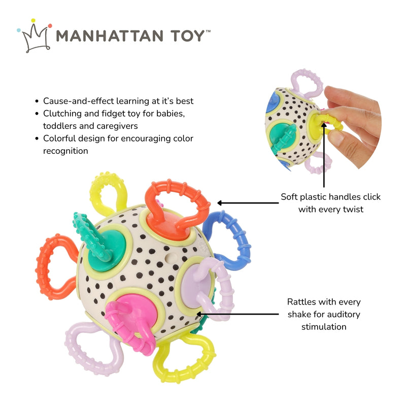 MANHATTAN TOY - CLICK CLACK COLORPOP 