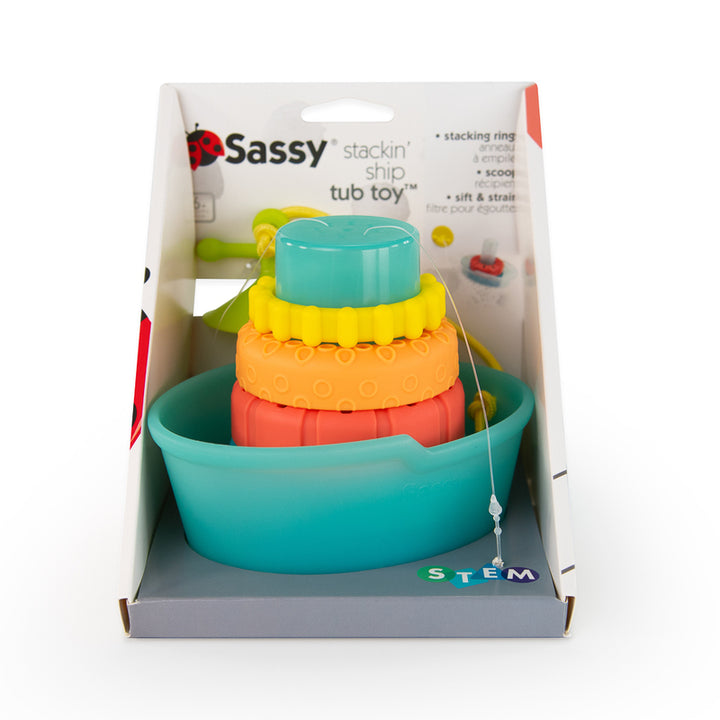 SASSY - STACKIN SHIP TUB TOY