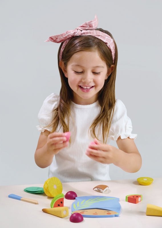 TENDER LEAF TOYS - TROPICAL FRUIT CHOPPING BOARD