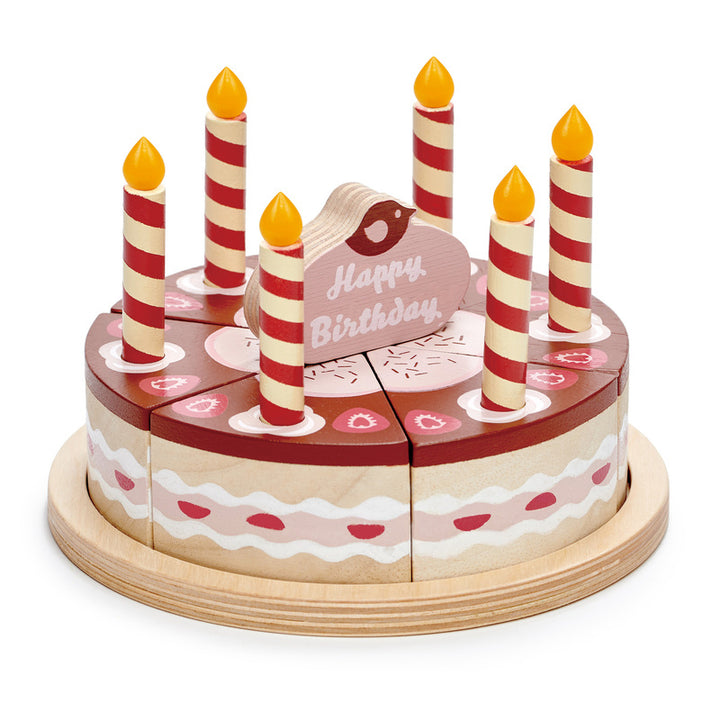 TENDER LEAF TOYS - CHOCOLATE BIRTHDAY CAKE 