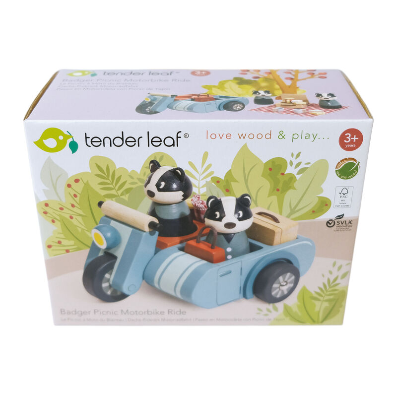 TENDER LEAF TOYS - BADGER PICNIC MOTORBIKE RIDE