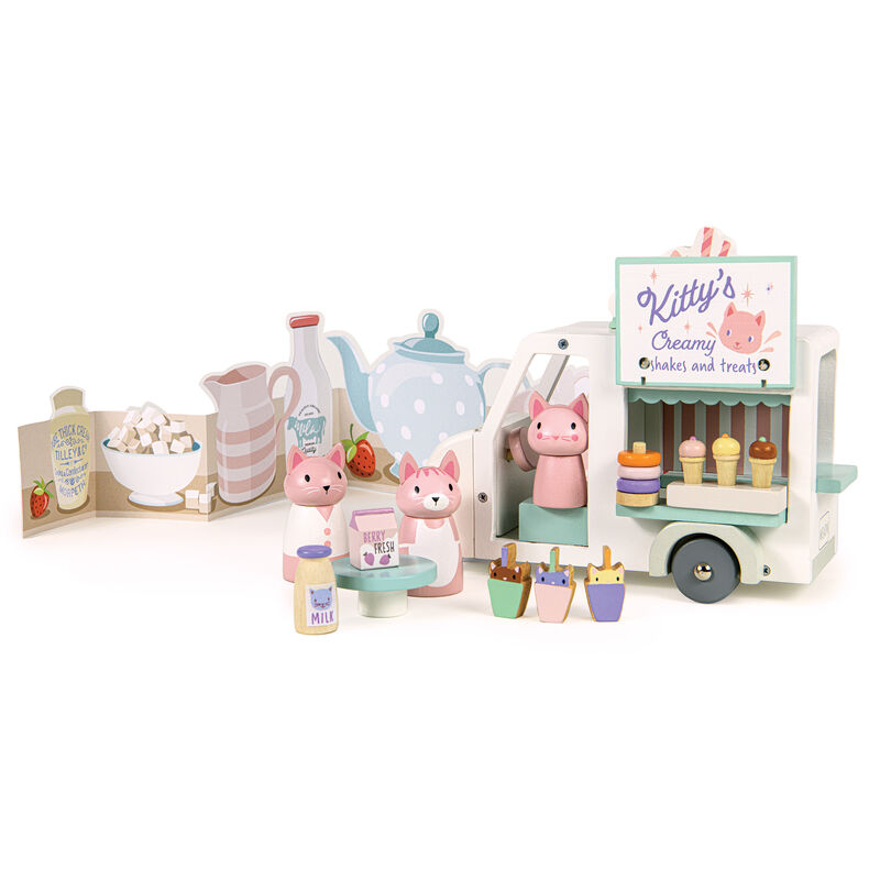 TENDER LEAF TOYS - KITTY'S MILKSHAKE VAN