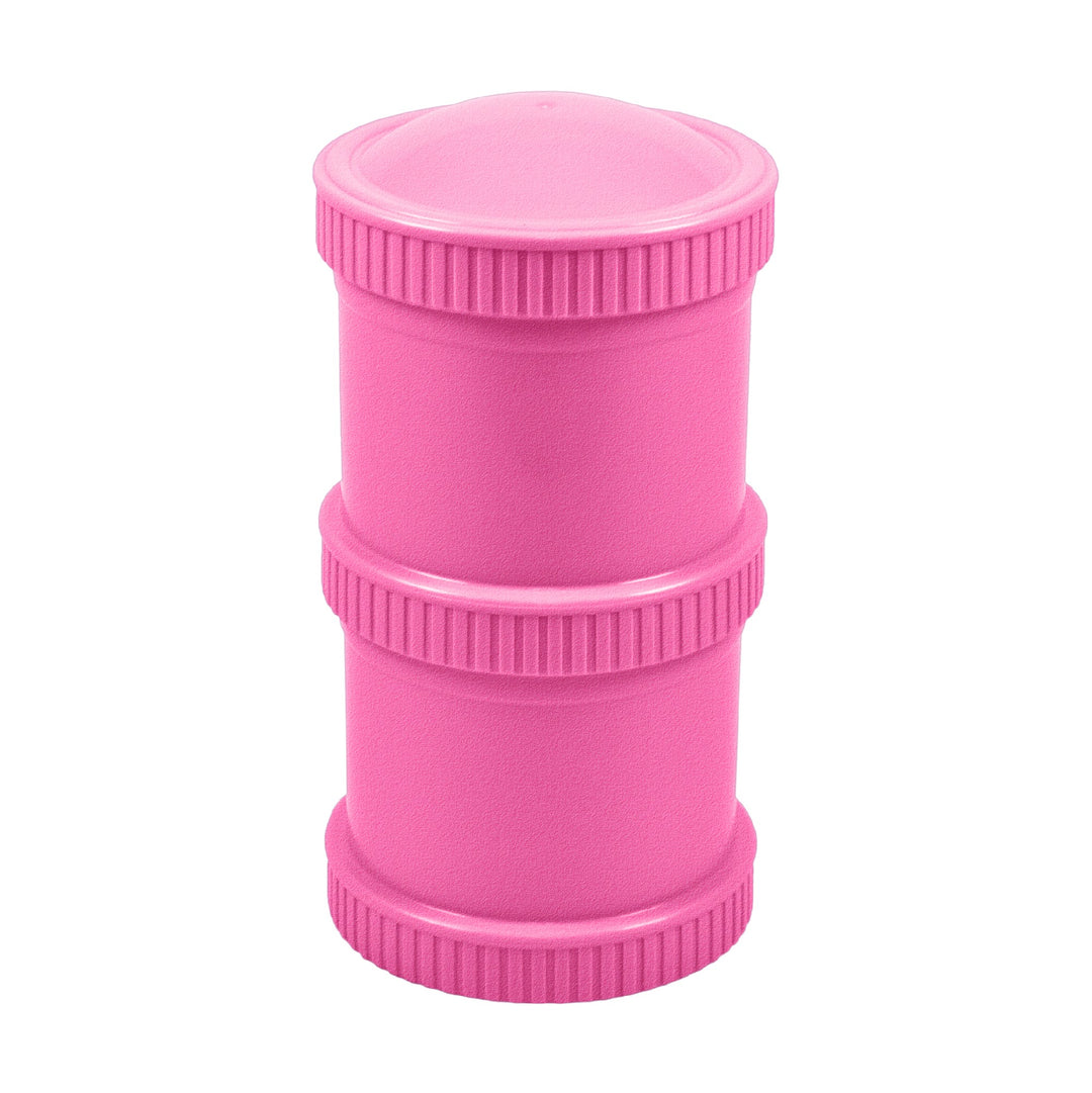 RE PLAY - SNACK STACK 2 PODS AND 1 LID: BRIGHT PINK