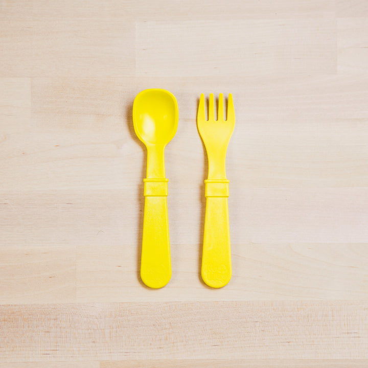 RE PLAY - FORKS AND SPOONS: YELLOW SPOON