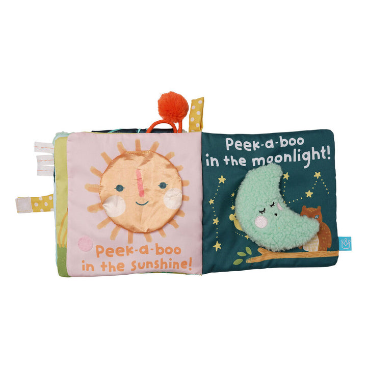 MANHATTAN TOY - FABRIC BOOK: PEEK A BOO BUNNY 