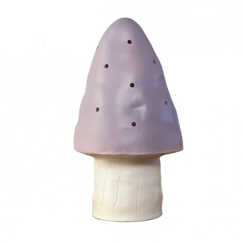 HEICO - SMALL MUSHROOM LAMP: LAVANDER 