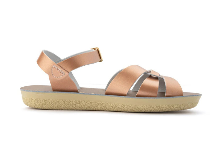 SALTWATER - ADULT SUNSAN SWIMMER SANDAL: ROSE GOLD [sz:ADULT 4]