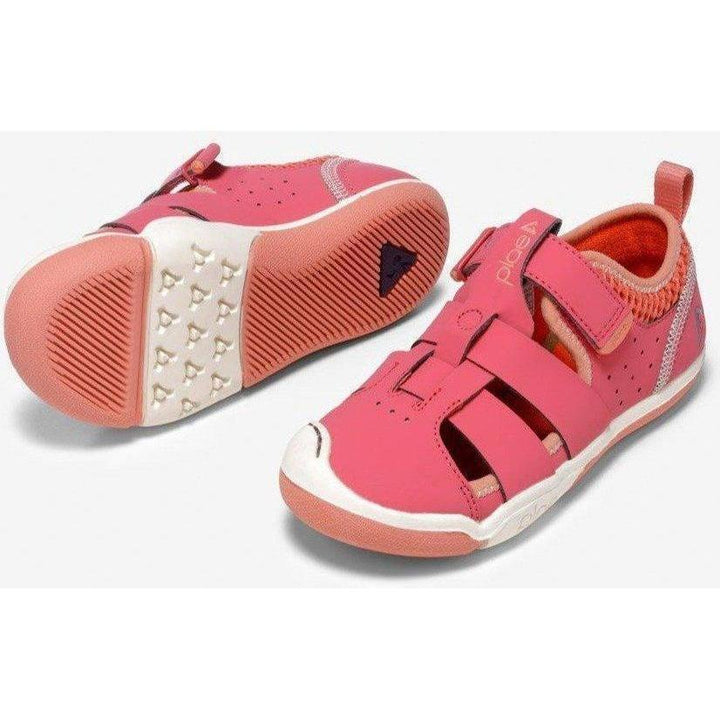 PLAE SHOES - SAM SANDAL: LIVING CORAL