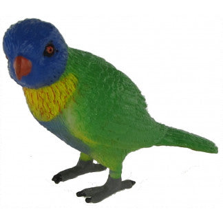 SMALL ANIMAL REPLICA - RAINBOW LORIKEET 