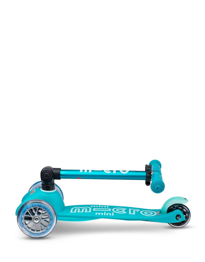 MICRO SCOOTERS - MINI DELUXE FOLDABLE: AQUA 