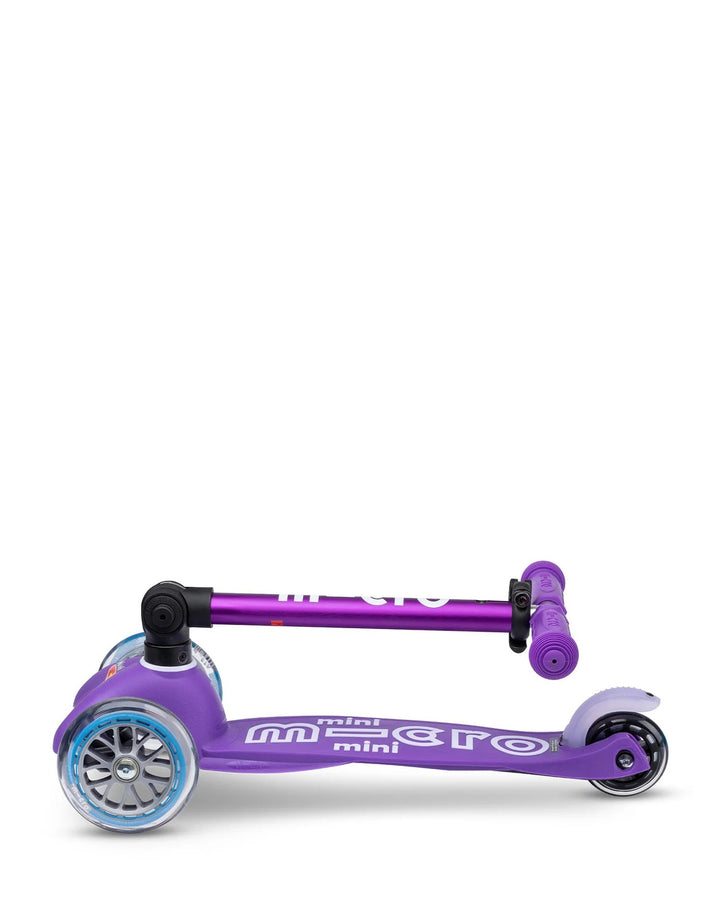MICRO SCOOTERS - MINI DELUX FOLDABLE: PURPLE 