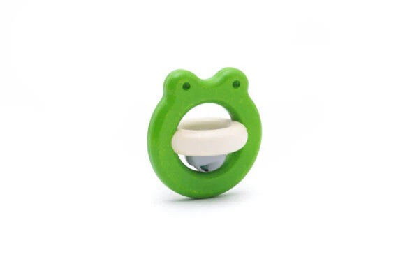 BAJO - WOODEN RATTLE: FROG 