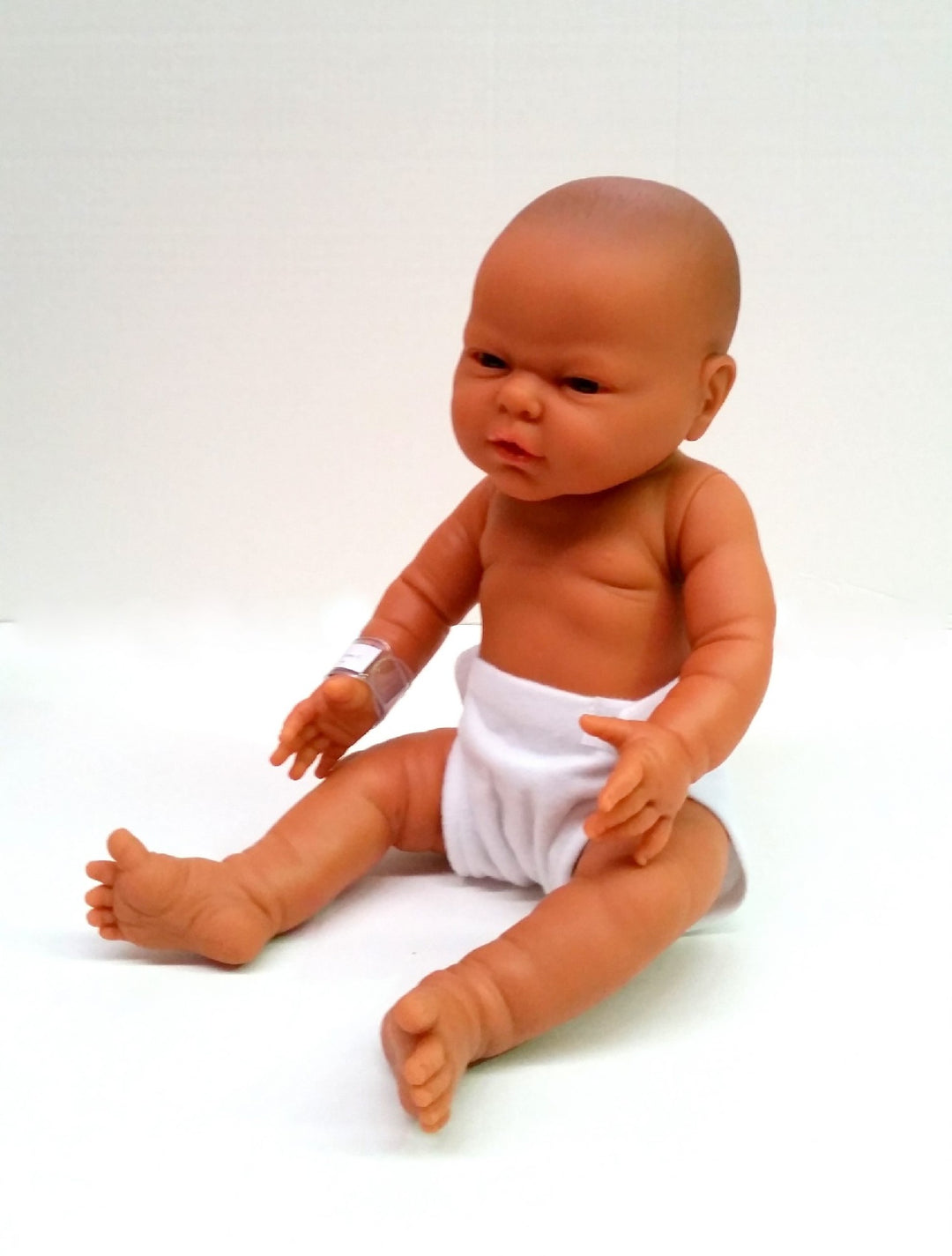 BELONIL - PREEMIE BABY GIRL 40CM DOLL: BROWN 