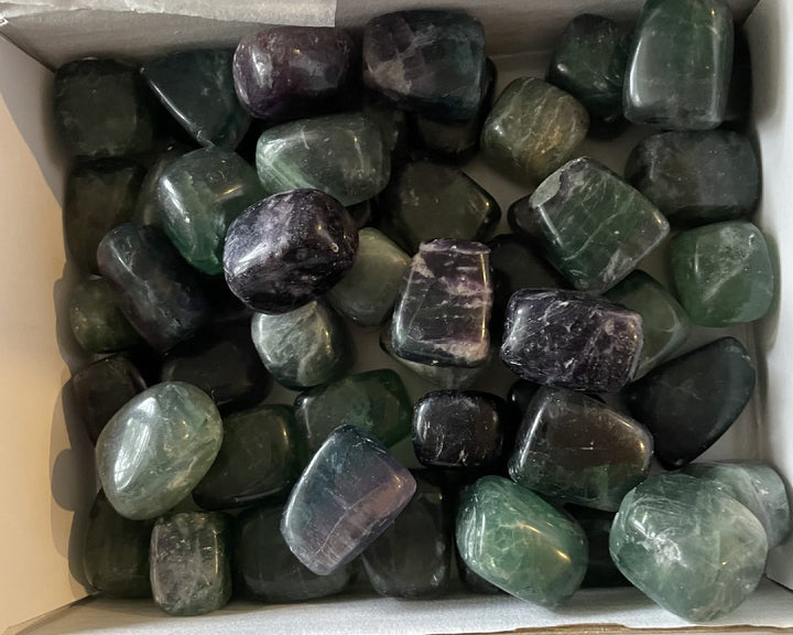 TUMBLED GEMSTONES - FLOURITE