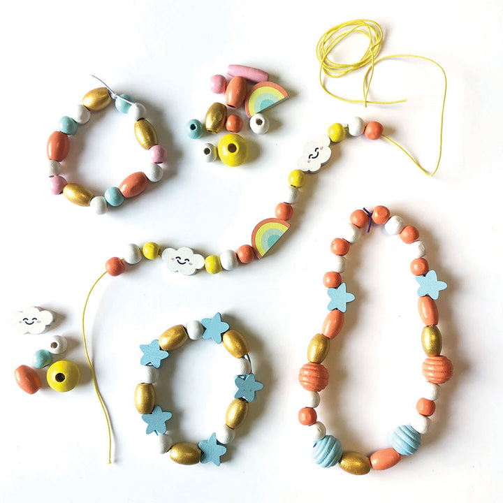 SYCAMORE - WOODEN BEADS LES PERLES: RAINBOW