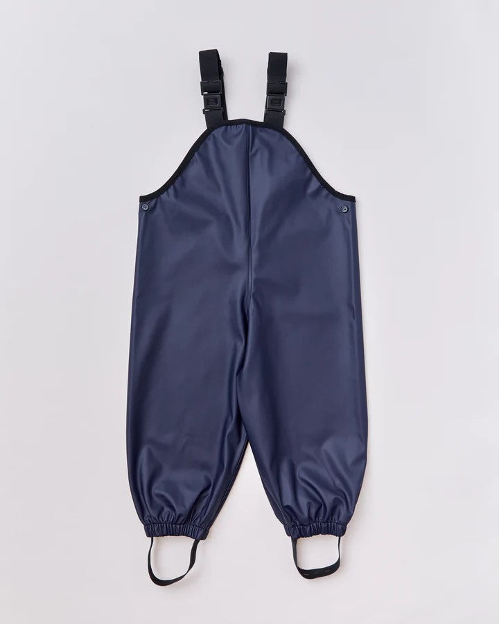 RAINKOAT - OVERALLS: NAVY [sz:6-12 MTHS]