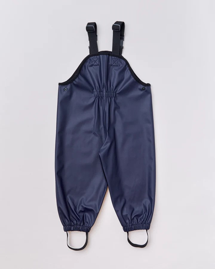 RAINKOAT - OVERALLS: NAVY [sz:6-12 MTHS]