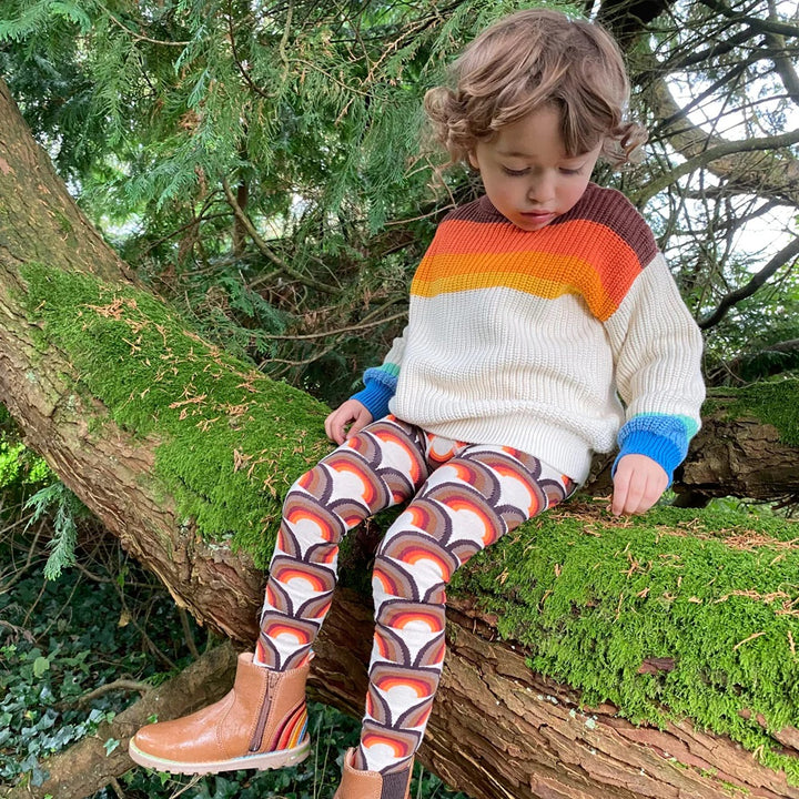 SLUGS + SNAILS - TIGHTS - RISE UP 70'S OCRA