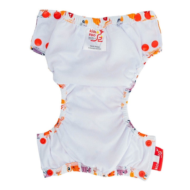 KIDSAROO - REUSABLE SWIM NAPPY: CRABTASTIC
