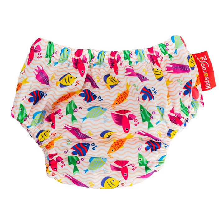 KIDSAROO - REUSABLE SWIM NAPPY: FISH FRENZY