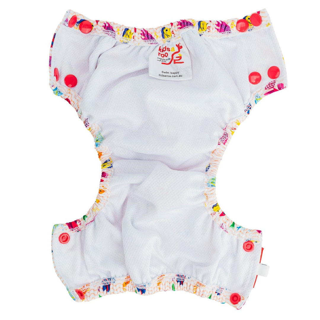 KIDSAROO - REUSABLE SWIM NAPPY: FISH FRENZY